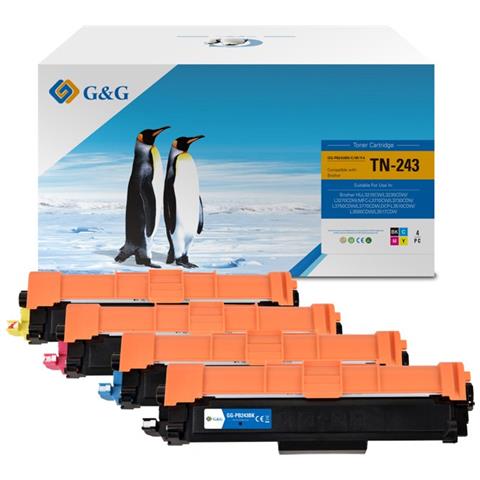 Toner TN-243M 1000 Pagine Compatibile Brother Magenta - Foto 1