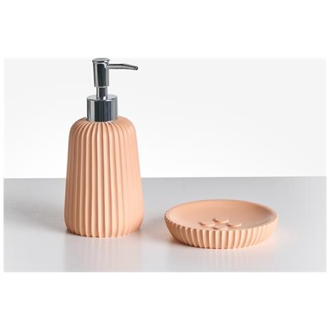 Set Da 5 Accessori Per Il Bagno Pozuzo Arancione - Foto 2