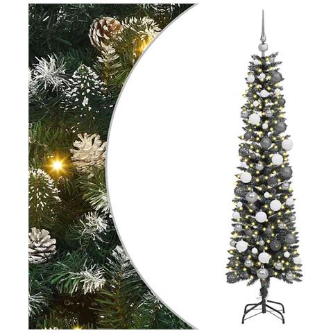 Albero di Natale artificiale Verde 180 cm PVC - Foto 1