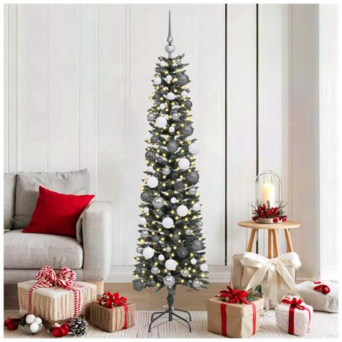 Albero di Natale artificiale Verde 180 cm PVC - Foto 2