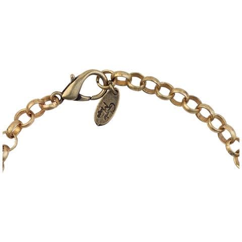 Collana Girocollo Con Catena A Maglie Dorate - Foto 4
