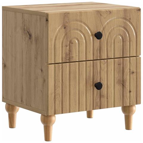 Armadio da Notte Rovere Artigianale 43 x 34,5 x 48 cm - Foto 1