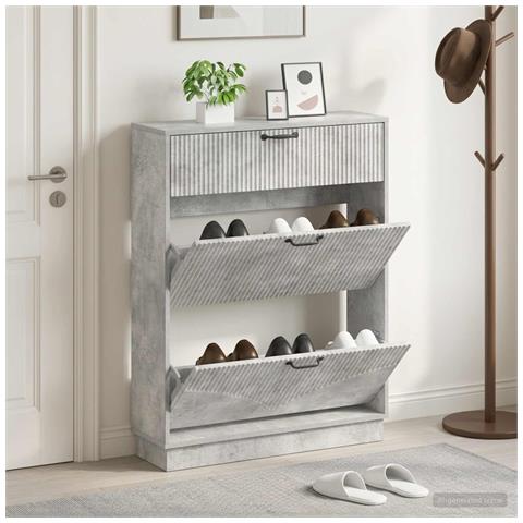 Mobile per scarpe HOORN 78 x 24 x 100 cm Legno ingegnerizzato - Foto 2