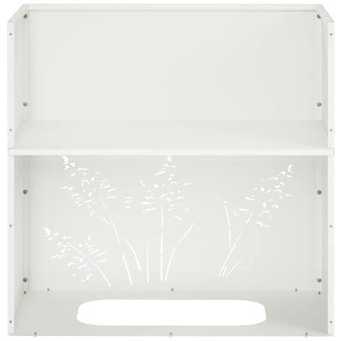Vaso da giardino 2 pz Bianco 50 x 30 x 49 cm - Foto 9