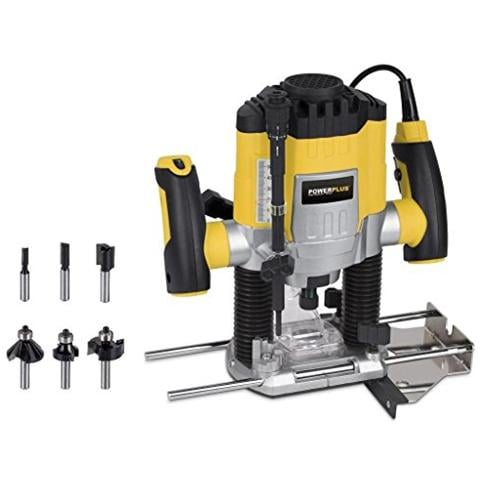 Power Plus Fresa Fresa Fresa Da 6 pezzi Incluso Set 1200 watt - Foto 1