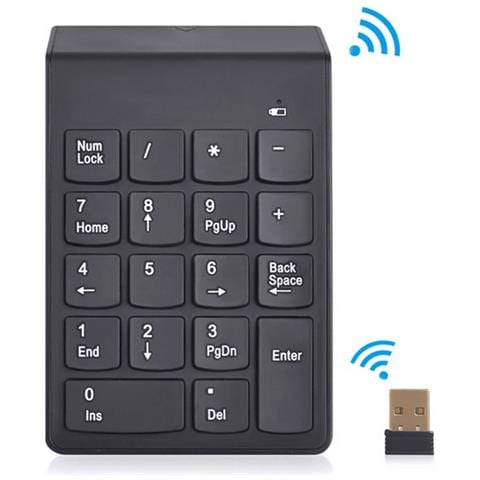 IDATA KP-11W - Tastierino Numerico Wireless 18 Tasti - Foto 1