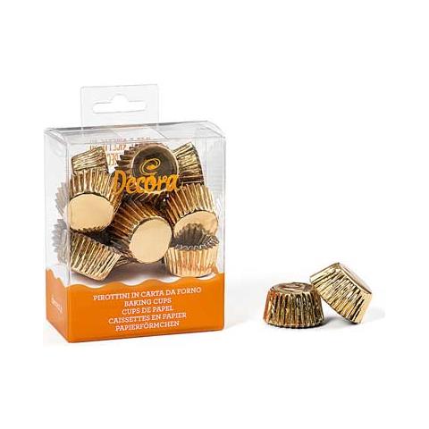 Pirottini carta oro 100 pezzi 3cm - Foto 1