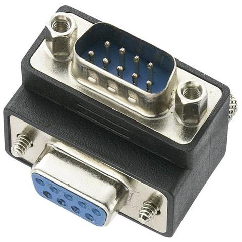 Seriale Adattatore [1x Spina Sub-d A 9 Poli - 1x Presa Sub-d A 9 Poli] 0 M Nero - Foto 1