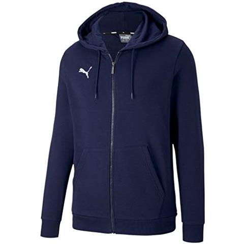 Pumhb Puma Teamgoal 23 Casuals Con Cappuccio Jac, Felpa Uomo, Peacoat, M - Foto 1