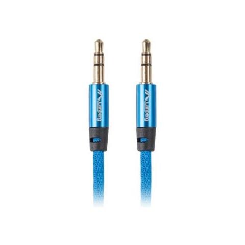 Ca-mjmj-10cu-0010-bl Audio-kabel 1 M 3.5mm Blau (ca-mjmj-10cu-0010-bl)  - Foto 1