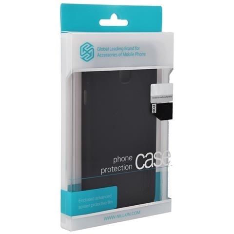 Custodia Frosted Shell Posteriore Rigida Antiscivolo Nokia Lumia 520 Black - Foto 2