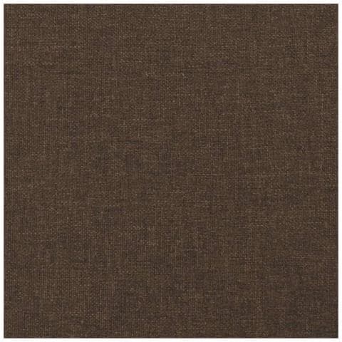 Materasso A Molle Marrone Scuro 140x190x20 Cm In Tessuto - Foto 2