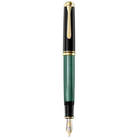 M600 Penna Stilografica Sistema Di Riempimento Integrato Nero, Oro, Verde 1 Pz - Foto 1