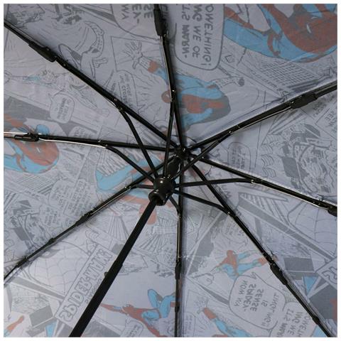 Ombrello Pieghevole Grigio 53 Cm - Foto 7