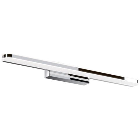 Applique Da Parete Moderno Epic Metallo Cromo Acrilico 1 Luce Led 12w - Foto 1