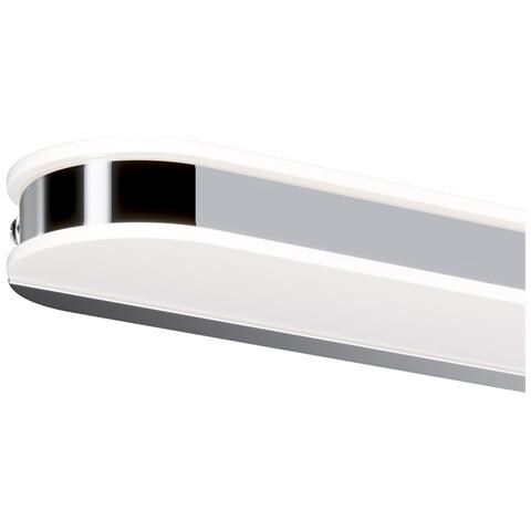 Applique Da Parete Moderno Epic Metallo Cromo Acrilico 1 Luce Led 12w - Foto 2