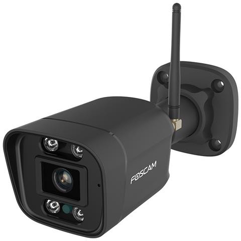 Telecamera Wifi Da Esterno Con Faretti E Sirena - V8p Nero - Foto 2