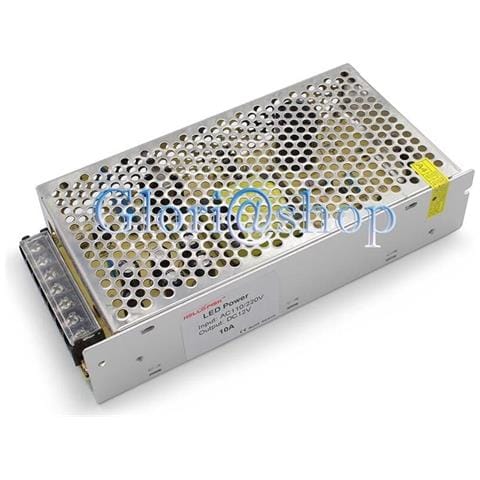 Alimentatore Stabilizzato 10 Amp. Switching 12v Alimentazione 220v Striscia Led - Foto 1