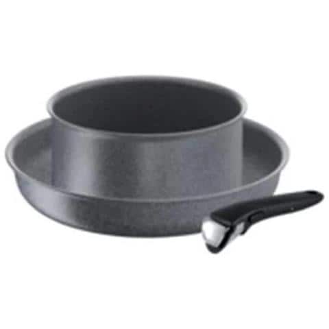 Set Composto Da 1 Padella Da 28 Cm E 1 Pentola In Alluminio Antiaderente Da 20 Cm + Manico - L6829202 - Foto 1