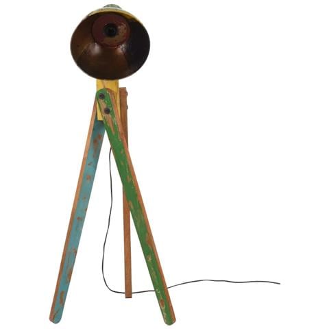 Lampada Da Terra 25 W Multicolore 45x45x120 Cm E27 - Foto 3