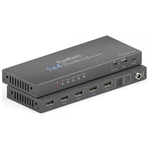 Puretools Pt-sp-hd14-48g Ripartitore Video Hdmi 4x Hdmi - Foto 2