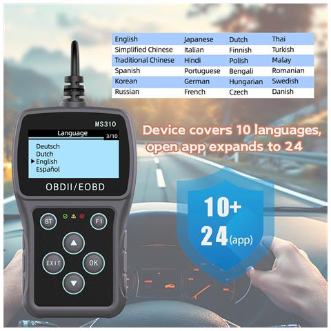 Lettore Di Codici Di Errore Per Auto Per Strumento Diagnostico Per Auto Scanner Obd2 - Foto 5