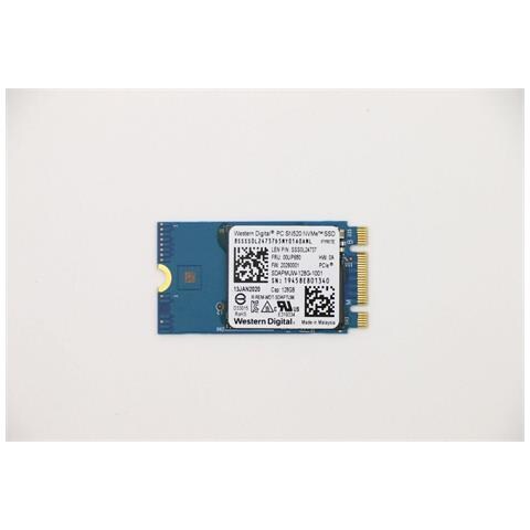 Ssd M.2 Pcie Nvme Fru Ssd - 128gb Rohs Wd M.2-2242 Sn520 - 128gb Gen3x2 - Warranty: 6m - Foto 2