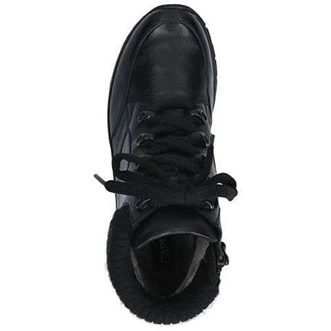 Black Casual Closed Booties Stivaletti Pelle Scarpe Donna Nero Eu 37, 9-25255-29-040 - Foto 3