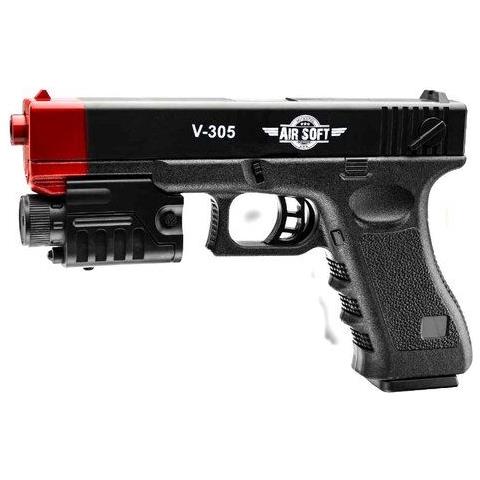 Pistola Giocattolo Villa Giocattoli 305 Air Soft V305 13 Colpi 6 Mm Vo - Foto 1