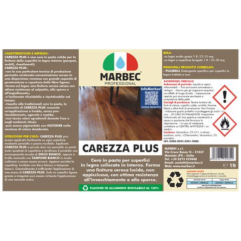 Carezza Plus 1lt - Cera In Pasta Per Superfici In Legno - Foto 2