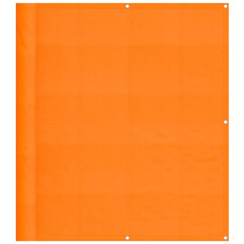 Paravento da Balcone Arancione 120x800cm 100% Poliestere Oxford - Foto 1