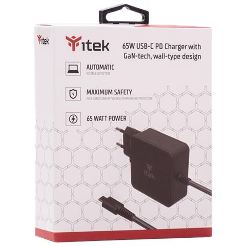 ITNBACWB065 Caricabatterie per dispositivi mobili Computer portatile Nero AC Ricarica rapida Interno - Foto 4