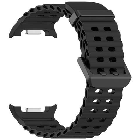 Cinturino Ocean Compatibile Con Samsung Watch8 E Watch8 Classic - Silicone Black - Foto 1