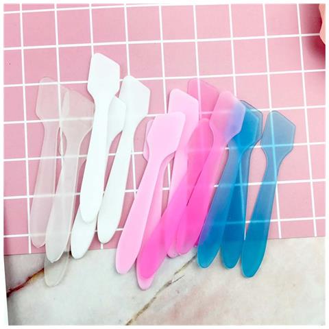 10 Pezzi Spatole Per Maschere Facciali, Applicatori In Plastica Pp Da 8,2 Cm Per Bellezza Fai Da Te - Foto 4