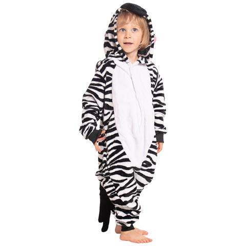 Pigiama Per Bambini Kigurumi Onesie Costume Zebra 115-125 Cm - Foto 2