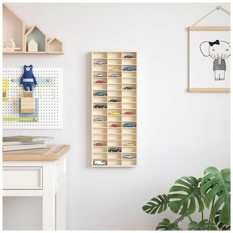 Custodia per Esposizione Marrone 30 x 4.5 x 75 cm - Foto 2