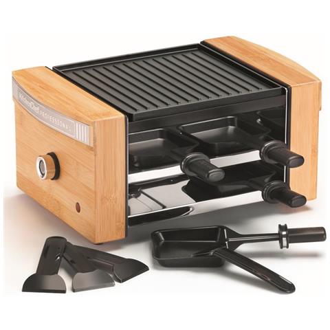Griglia Per Raclette Per 4 Persone, 750w - Kc.woodlux4 - Foto 1