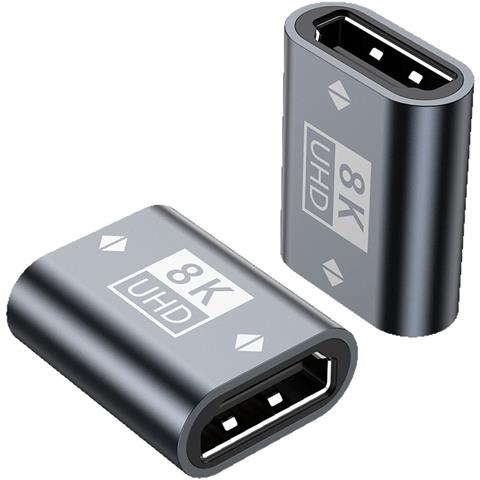 Adattatore Hdmi 2.1 Femmina-femmina 8k - Accoppiatore Estensore Hdmi Grey - Foto 2