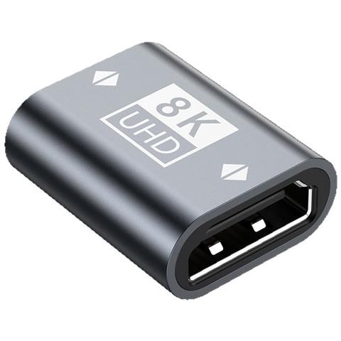 Adattatore Hdmi 2.1 Femmina-femmina 8k - Accoppiatore Estensore Hdmi Grey - Foto 4