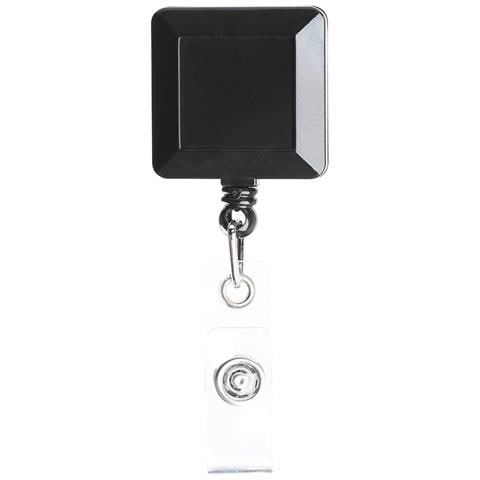 Clip Porta Badge Rotante - Porta Badge Id Retrattile Con Clip A Coccodrillo Girevole, Confezione Da 5 - Foto 1