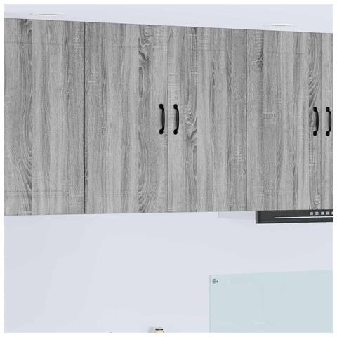Pensile cucina Grigio Sonoma 80 x 31 x 80 cm Legno multistrato - Foto 2