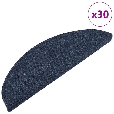 Tappetini Autoadesivi per Scale 30 pz Blu 56x17x3 cm - Foto 1