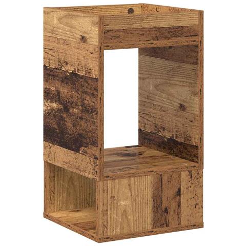 Tavolino Legno vecchio 30 x 30 x 56 cm Legno multistrato - Foto 1