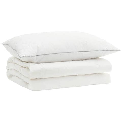 Set di piumoni in piume d’oca al 90% FULDA 2 pz 150 x 200 cm - Foto 1
