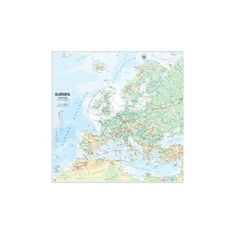 pz. 1 Carta Geografica MuraleEUROPA MS03PL - Foto 1