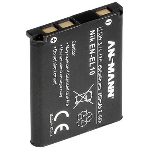 1400-0037 Batteria Ricaricabile agli Ioni di Litio EN-EL10 per Fotocamere Digitali Nikon - Foto 2