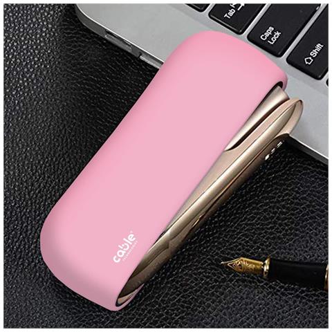 Soft Case per IQOS 3 DUO / 3, Custodia Cover di Protezione Morbida per Sigaretta Elettronica IQOS 3 DUO / 3 Silicone Soft Touch, Contro Graffi Cadute e Urti accidentali, Case mordibo (Pink) - Foto 2