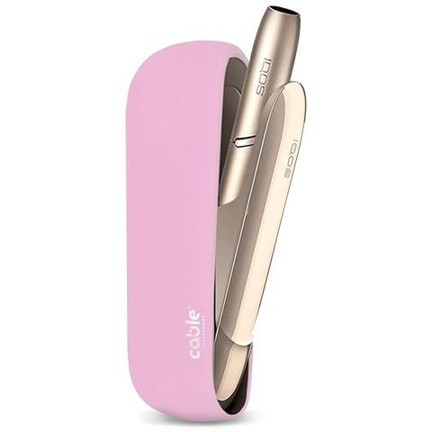 Soft Case per IQOS 3 DUO / 3, Custodia Cover di Protezione Morbida per Sigaretta Elettronica IQOS 3 DUO / 3 Silicone Soft Touch, Contro Graffi Cadute e Urti accidentali, Case mordibo (Pink) - Foto 1