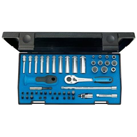 20 LMU 10 Set chiavi a bussola, 1/4, 49 Pezzi - Foto 1