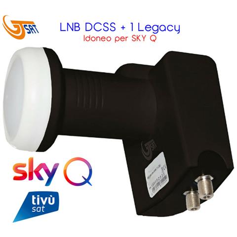 GT-S 3 DCSS 24 Lnb Scr/Dcss Gtsat 3 Out Legacy Compatibile Con Sky Q 144527 - Foto 7
